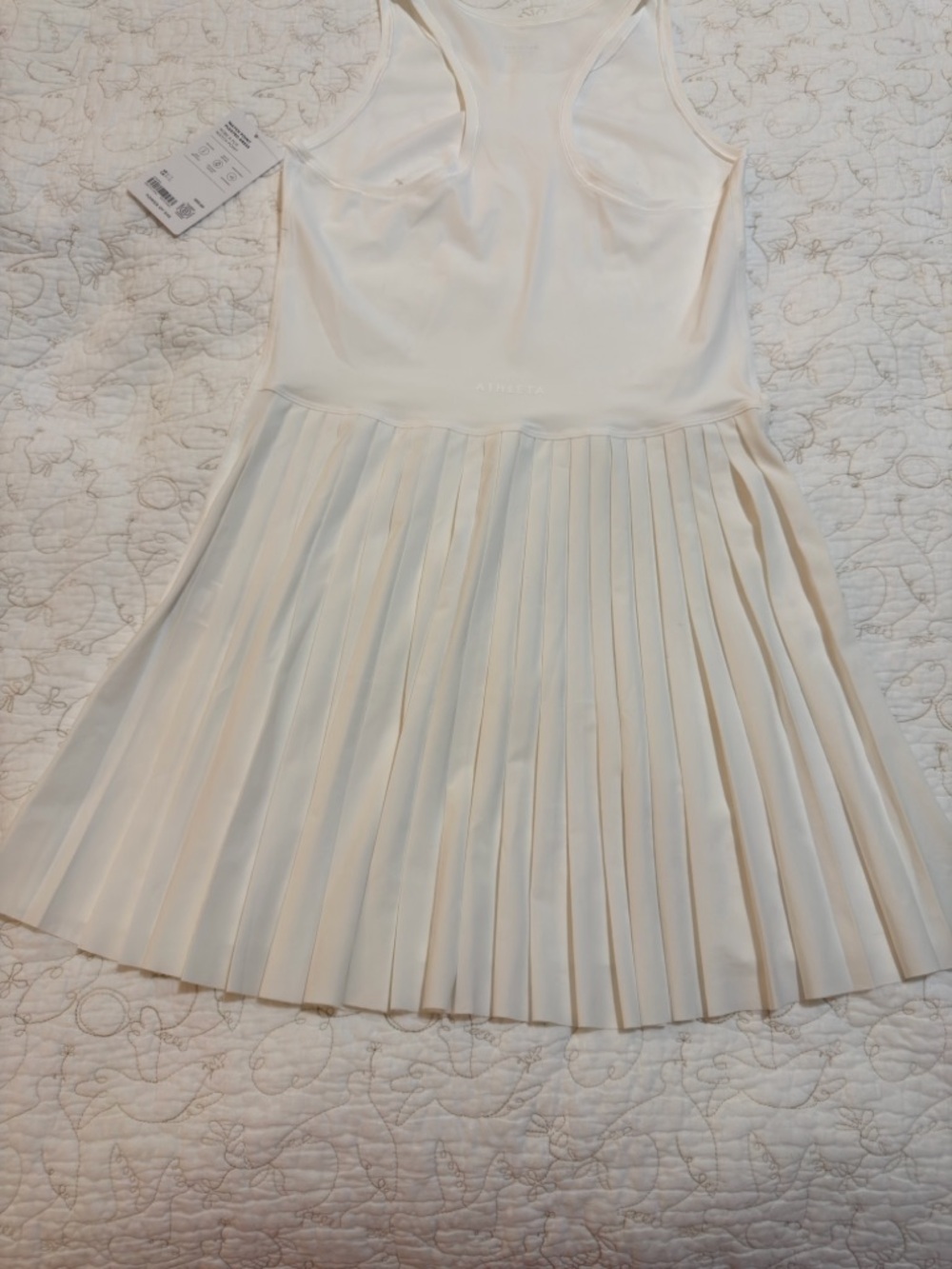 Athleta Cream Racerback Tank - Picture 5 of 6